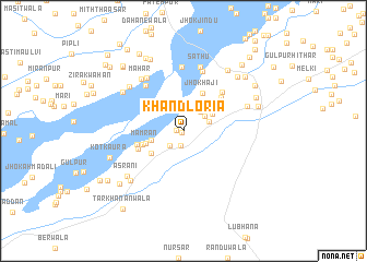 map of Khand Loria