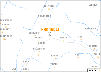 map of Khandoli