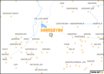 map of Khandoyah
