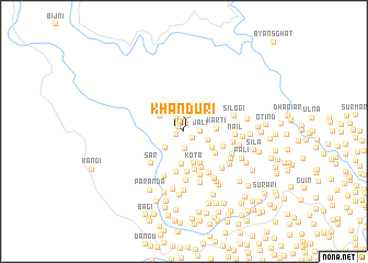 map of Khandūri