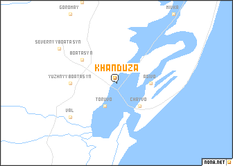 map of Khanduza