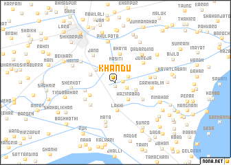 map of Khandu