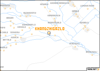 map of Khandzhi-Gazlo