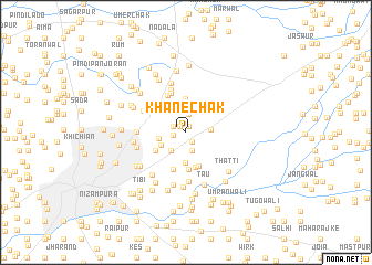 map of Khāne Chak