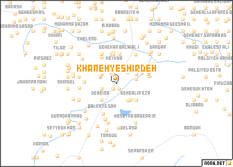 map of Khāneh-ye Shīrdeh