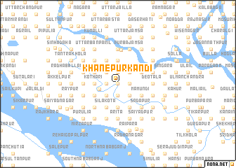map of Khānepurkāndi