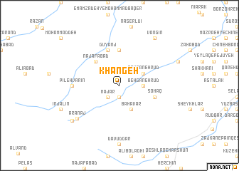 map of Khangeh