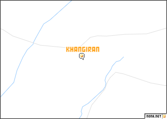 map of Khān Gīrān