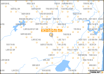 map of Khang Ninh