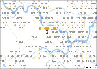 map of Khánh Lộc