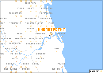 map of Khánh Trạch (2)