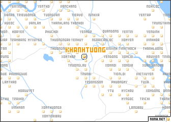 map of Khánh Tường