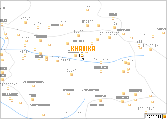 map of Khānika