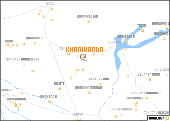 map of Khāni Wānda