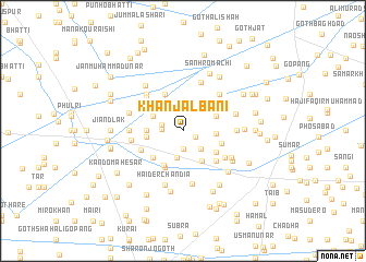 map of Khān Jalbāni