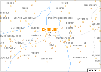 map of Khanjar