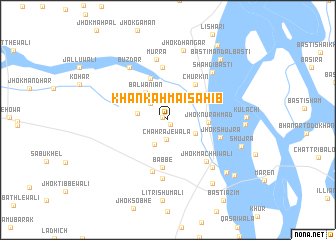 map of Khānkāh Māi Sāhib