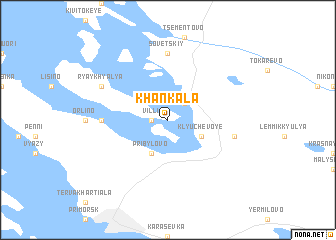 map of Khankala
