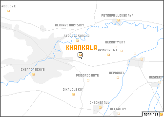 map of Khankala