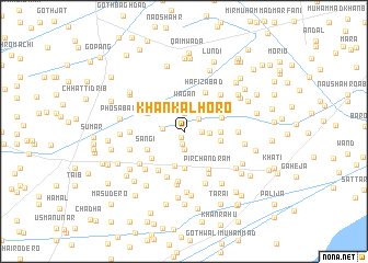 map of Khān Kalhoro