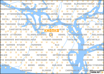 map of Khānka