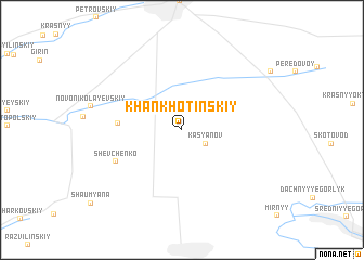 map of Khankhotinskiy