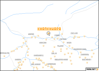 map of Khān Khwara