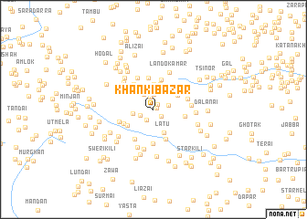 map of Khānki Bāzār