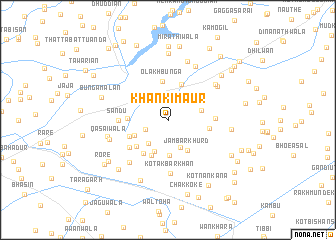 map of Khānki Maur