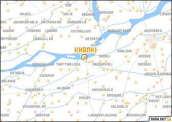 map of Khānki