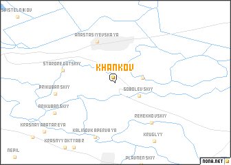 map of Khan\