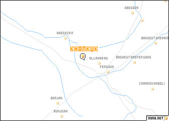 map of Khānkūk