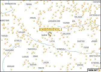 map of Khān Mīr Kili