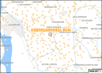 map of Khān Muhammad Lākhi