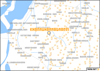 map of Khān Muhammad Marri