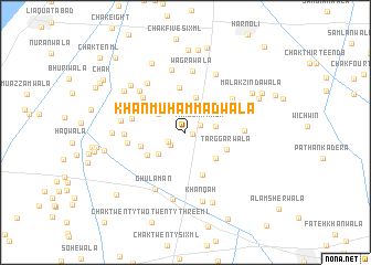 map of Khān Muhammadwāla