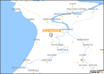 map of Khannika