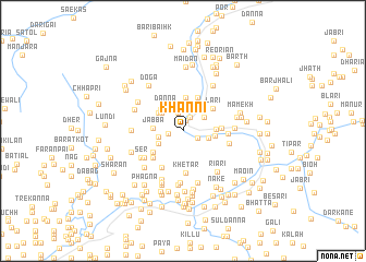 map of Khanni