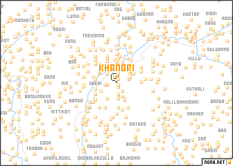 map of Khanori