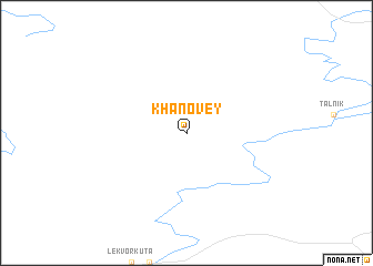 map of Khanovey