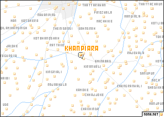 map of Khān Piāra