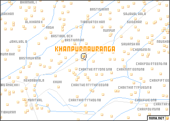 map of Khānpur Nauranga