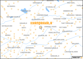 map of Khānqāhwāla