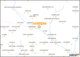 map of Khānqāh