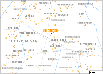 map of Khānqāh