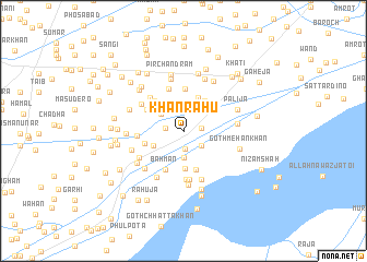 map of Khān Rāhu