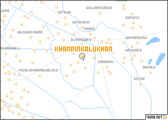 map of Khanrīn Kālu Khān