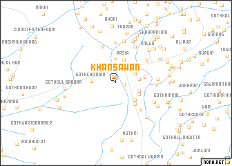 map of Khānsawān