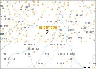 map of Khan Tarh