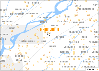 map of Khānuāna